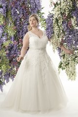 Bridal Dress: CALLISTA FALL 2014 BRIDAL Collection: 4237 - Santorini - For Brides With Curves  