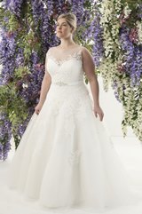 Bridal Dress: CALLISTA FALL 2014 BRIDAL Collection: 4241 - Sicily - For Brides With Curves  