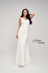 MOB Dress: Jadore Collection - Illusion Neckline Satin Back Crepe Dress J17013  