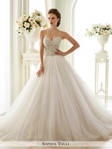 Bridal Dress: Sophia Tolli FALL 2016 Collection - Y21663 Novella  