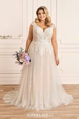 Bridal Dress: Sophia Tolli SPRING 2020 Collection - Y12023LS - Kaydence  