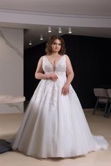 Bridal Dress: Maria Mitchello - Plus sizes - The Shades of Love Collection: PS2008  