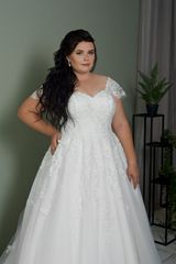 Bridal Dress: Maria Mitchello - Plus sizes - The Superiority Collection: PS2206  