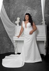 Bridal Dress: Maria Mitchello - Plus sizes - The Superiority Collection: PS2214  