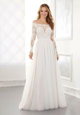 Bridal Dress: Mori Lee Blue FALL 2020 Collection: 5877 - Ashley  