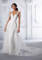 Bridal Dress: Mori Lee Bridal Fall 2021 Collection: 2378 - Calanthe Wedding Dress  