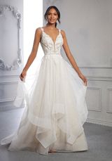 Bridal Dress: Mori Lee Bridal Fall 2021 Collection: 2383 - Callista Wedding Dress  