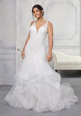 Bridal Dress: Mori Lee Julietta Fall 2021 Collection: 3322 - Carmela Wedding Dress  