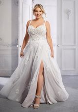 Bridal Dress: Mori Lee Julietta Fall 2021 Collection: 3334 - Courtney Wedding Dress  