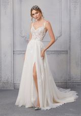 Bridal Dress: Mori Lee Blue Fall 2021 Collection: 5915 - Cipriana Wedding Dress  