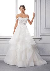 Bridal Dress: Mori Lee Blue Fall 2021 Collection: 5918 - Caressa Wedding Dress  