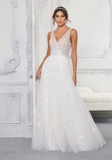 Bridal Dress: Mori Lee Blue Fall 2021 Collection: 5922 - Candice Wedding Dress  