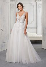 Bridal Dress: Mori Lee Blue Fall 2021 Collection: 5927 - Celeste Wedding Dress  