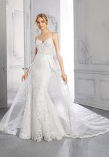 Bridal Dress: Mori Lee Voyagé Fall 2021 Collection: 6955 - Camie Wedding Dress  