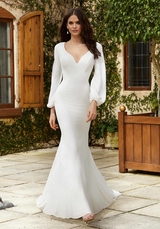 Bridal Dress: Mori Lee The Other White Dress Fall 2022 Collection: 12141 - Gigi Wedding Dress  