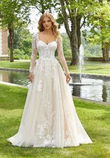 Bridal Dress: Mori Lee Bridal Spring 2022 Collection: 2420 - Drucilla Wedding Dress  