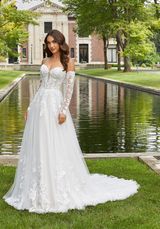 Bridal Dress: Mori Lee Bridal Spring 2022 Collection: 2425 - Dominique Wedding Dress  