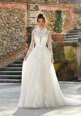 Bridal Dress: Mori Lee Bridal Fall 2022 Collection: 2463 - Felicity Wedding Dress  