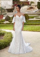 Bridal Dress: Mori Lee Bridal Fall 2022 Collection: 2469 - Floriana Wedding Dress  