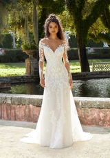 Bridal Dress: Mori Lee Bridal Fall 2022 Collection: 2481 - Freya Wedding Dress  