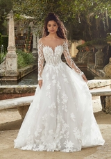 Bridal Dress: Mori Lee Bridal Fall 2022 Collection: 2483 - Farrah Wedding Dress  