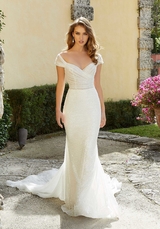 Bridal Dress: Mori Lee Bridal Fall 2022 Collection: 2484 - Faye Wedding Dress  