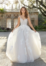 Bridal Dress: Mori Lee Bridal Fall 2022 Collection: 2485 - Florence Wedding Dress  