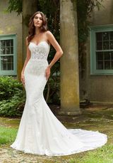 Bridal Dress: Mori Lee Blue Spring 2022 Collection: 5948 - Drea Wedding Dress  