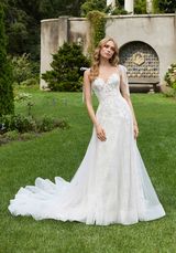 Bridal Dress: Mori Lee Blue Spring 2022 Collection: 5952 - Dollie Wedding Dress  