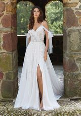 Bridal Dress: Mori Lee Blue Spring 2022 Collection: 5956 - Daniela Wedding Dress  