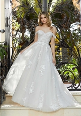 Bridal Dress: Mori Lee Blue Fall 2022 Collection: 5971 - Fabienne Wedding Dress  