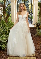 Bridal Dress: Mori Lee Blue Fall 2022 Collection: 5974 - Fortuna Wedding Dress  