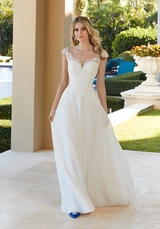 Bridal Dress: Mori Lee Blue Fall 2022 Collection: 5978 - Francia Wedding Dress  