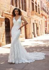 Bridal Dress: Mori Lee Bridal Spring 2023 Collection: 2521 - Joan Wedding Dress  