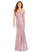 Evening Dress: Alfred Sung Bridesmaids 2019 - D761 - Fabric: Sateen Twill  