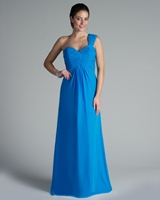 Bridesmaids Dress: Nite Time Collection: NT-82 - Shown in #13 chiffon  