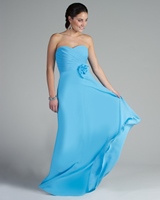 Bridesmaids Dress: Nite Time Collection: NT-85 - Shown in #5 chiffon  