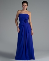 Bridesmaids Dress: Nite Time Collection: NT-86 - Shown in #128 chiffon  