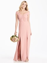 Bridesmaids Dress: Social Bridesmaids SPRING 2018 - 8186 - Fabric: Matte Chiffon  