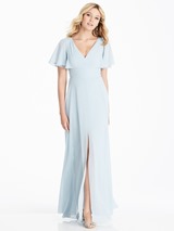 Bridesmaids Dress: Social Bridesmaids SPRING 2018 - 8188 - Fabric: Matte Chiffon  