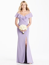 Bridesmaids Dress: Social Bridesmaids SPRING 2018 - 8190 - Fabric: Matte Chiffon  