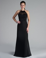 MOB Dress: Tutto Bene Collection: 22203 - Shown in Black lace and chiffon  